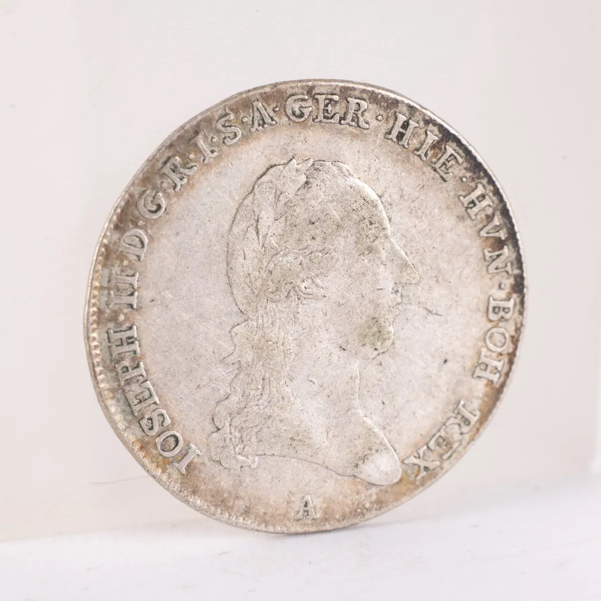 (A) 1/4 Kronentaler, Rakouské Nizozemí, 1790, průměr cca 29mm, cca 7g, stříbro 873, 1/1, stav patiny…