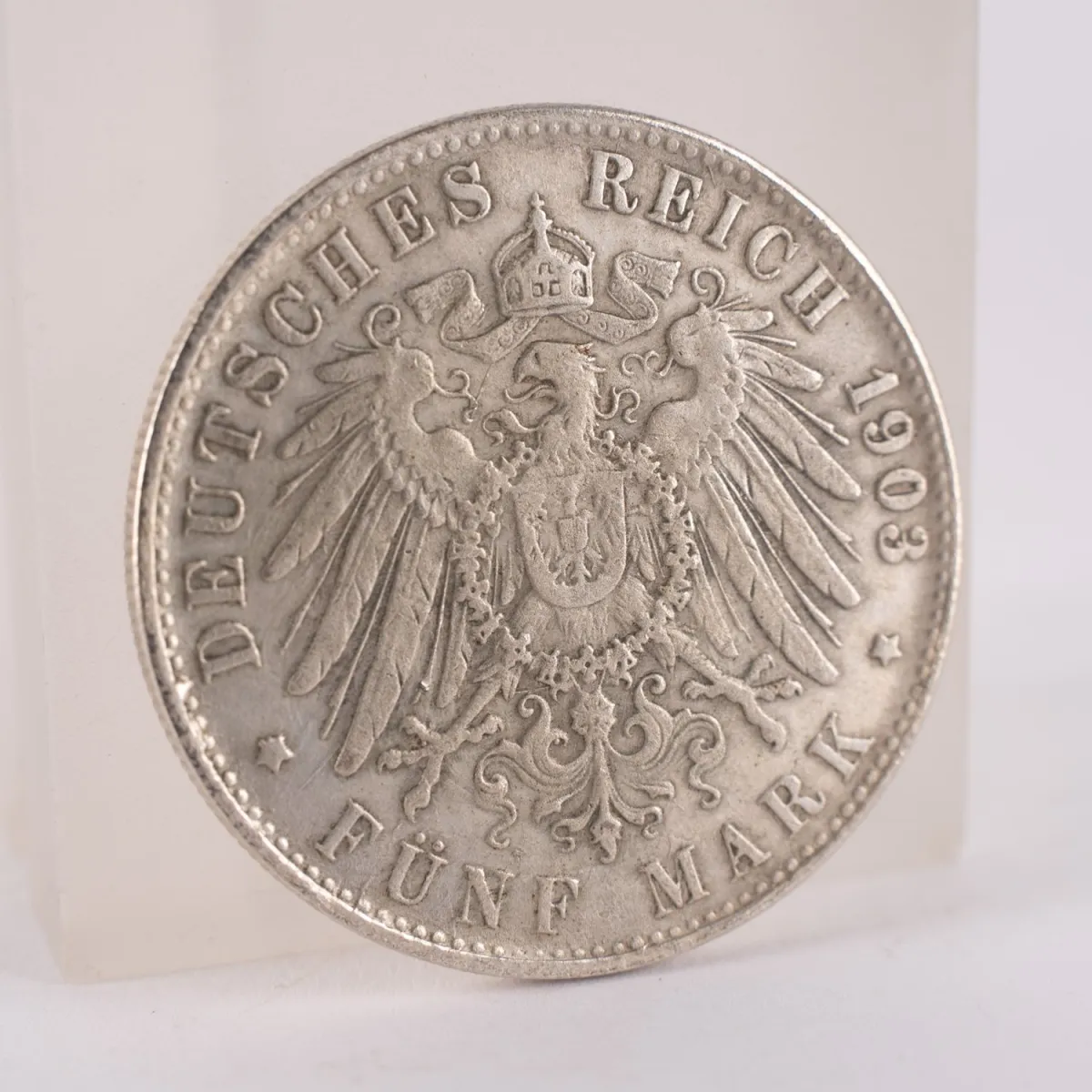 5 Mark - Silber - Hamburg - 1903 - ss/vz