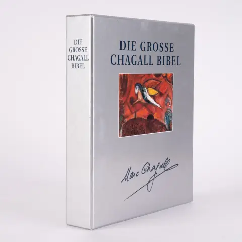 La Bible - Marc Chagall, dans un étui, bel état, ISBN 3 - 460 - 31955 - 0.