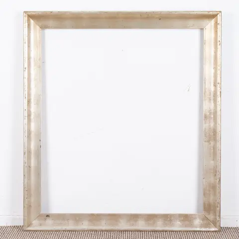 Velký rám z let 1920/30, jednoduché klasické provedení, rozměr drážky cca 92 x 81 cm, šířka profilu cca 8 cm