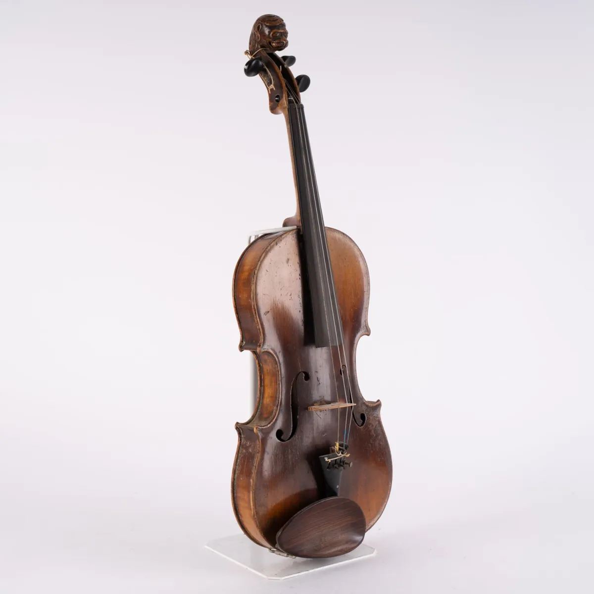 Violin: Michael Böller, master violin maker, Mittenwald an der Isar, paper label inside dated 1788, two-piece back…