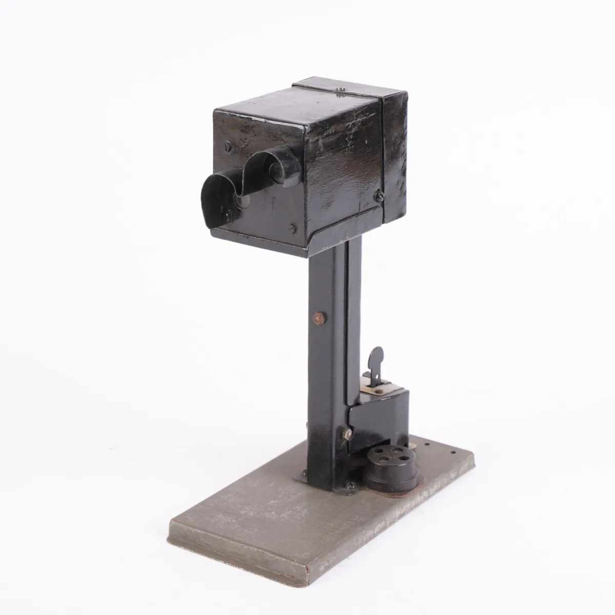 Mât de signal, échelle zéro, utilisé / non testé, hauteur env. 21,5 cm.