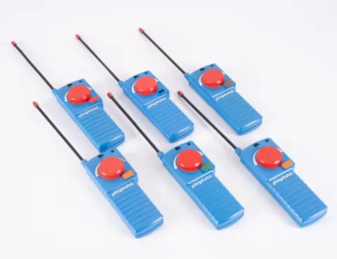 6 x Playmobil Transmitter, joué / non testé