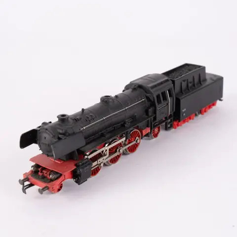 BR 23014 - Locomotive à vapeur avec tender, Märklin, échelle H0, jouée, non testée.