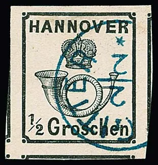 1/2 Gr. schwarz, Luxus-Ausnahme-Schnittriese mit K1 von Salzgitter und Teilen von Nebenmarken an drei Seiten, Fotoexp. Berger
