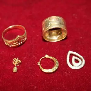 Lot d'or ancien 585, env. 15,6 grammes