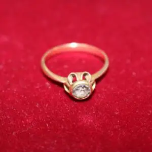 Bague femme or 585, taille 54, env. 2 g