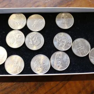 Лот Quarter Dollar США, 12 шт., разные штаты