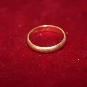 Bague en or 750, taille 56, env. 3,5 grammes
