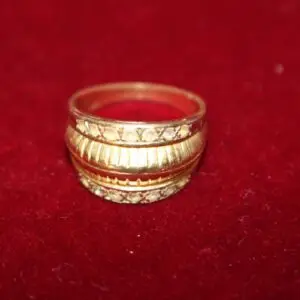 Bague femme en or 585, taille 55, env. 5,1 grammes