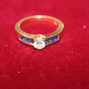 Bague femme avec diamants en or 750, taille 57, env. 6,3 grammes