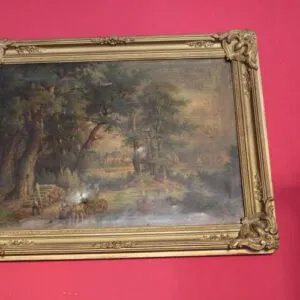 Reproduction d'art vers 1900, L 94cm x H 75cm
