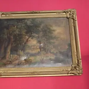 Reproduction d'art vers 1900, L 94cm x H 75cm
