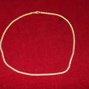 Collier en or 585, env. 12,6 grammes, longueur 41 cm