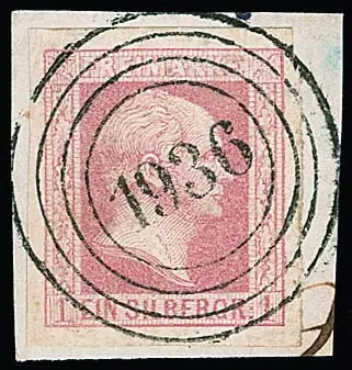 "1936" (Casekow) très belle netteté sur fragment de lettre avec 1 Sgr. rose (pet. tache), signé Kastaun, Banker