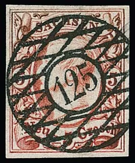 5 Ngr. brun-rouge, pièce de luxe la plus fine avec NS "125" (Neugersdorf) d'une netteté excellente, photo-exp. Rismondo
