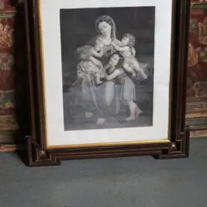 Image d'église avec cadre, L 55cm x H 66cm