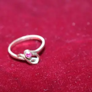 Bague femme en or 333, taille 55, env. 1,7 grammes
