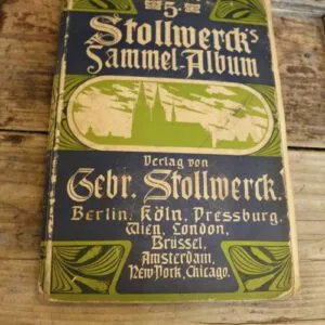 Ancien album de collection Gebr. Stollwerck No.5
