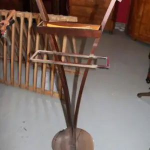 Porte-manteau antique, valet de chambre, H 119cm x L 41cm