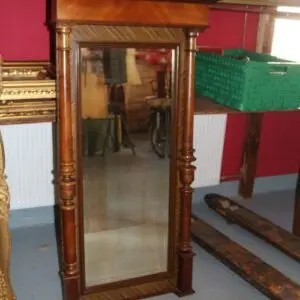 Miroir Gründerzeit vers 1880, H150cm x L 72cm