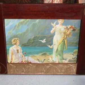 Tableau Art nouveau L 70 cm x H 54 cm