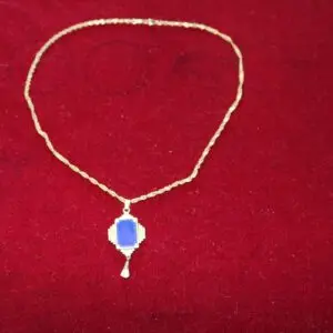 Collier avec pendentif Art déco or 333, env. 7,1 grammes, longueur 41 cm