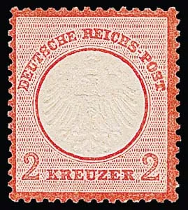 2 Kr. ziegelrot, postfrisches Kabinettstück, neues Attest Krug "gut gezähnt und in einwandfreier Erhaltung". Mi. 6500,-