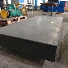 Granite measuring and inspection plate