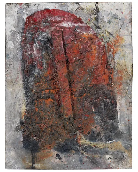 Shozo Shimamoto, Bez naslova, 1961