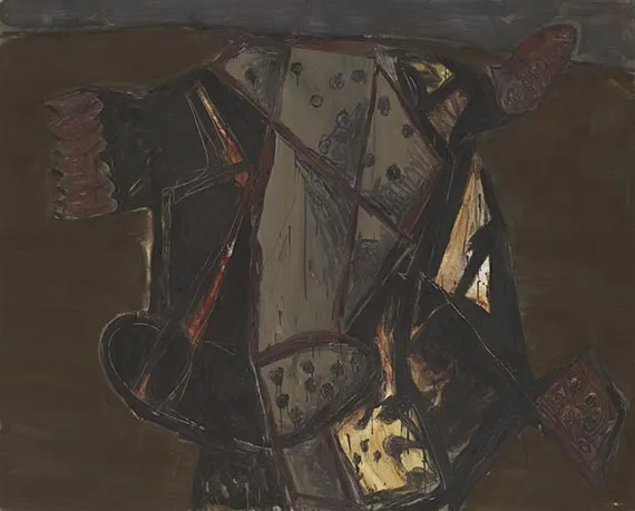 Markus Lüpertz, Koeienkop, 1980