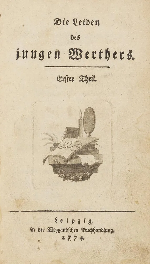Johann Wolfgang von Goethe, Cierpienia młodego Wertera