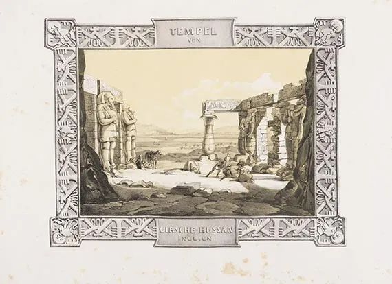 Heinrich von Mayr, Malownicze widoki Orientu