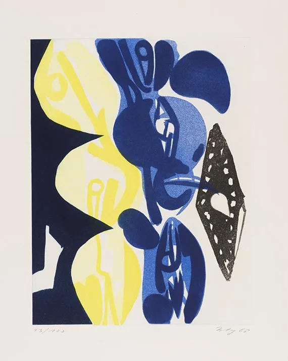 Ernst Wilhelm Nay, Sechs Aquatinten. Über den Menschen