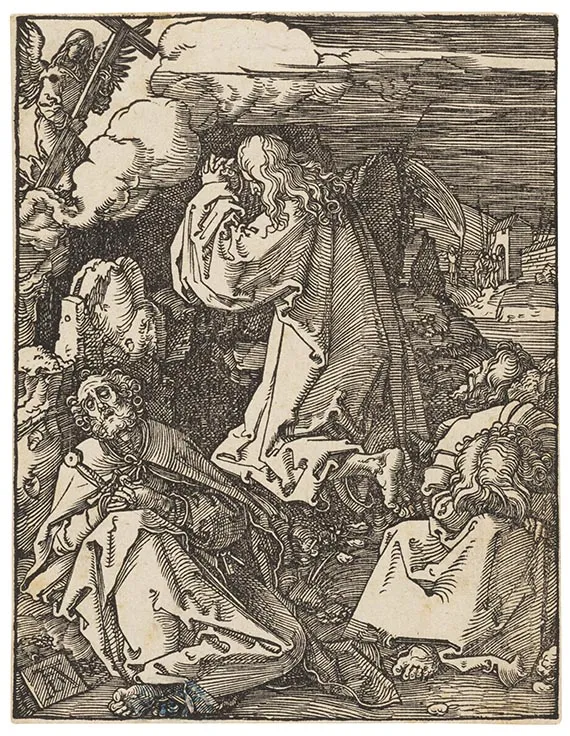 Albrecht Dürer, Chrystus na Górze Oliwnej. Mała Pasja