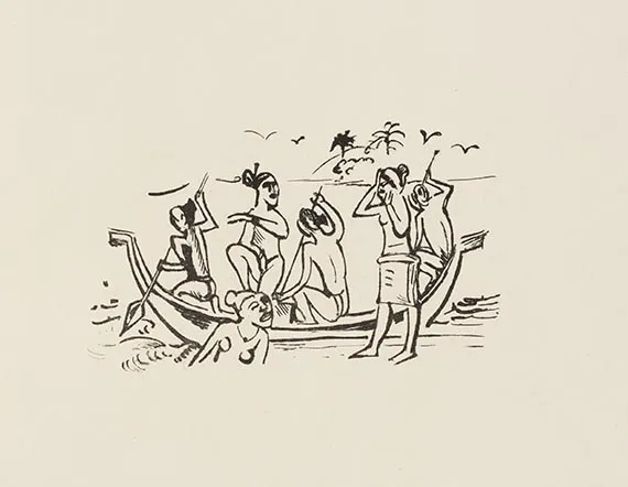 Hermann Max Pechstein, Reisebilder, 1919