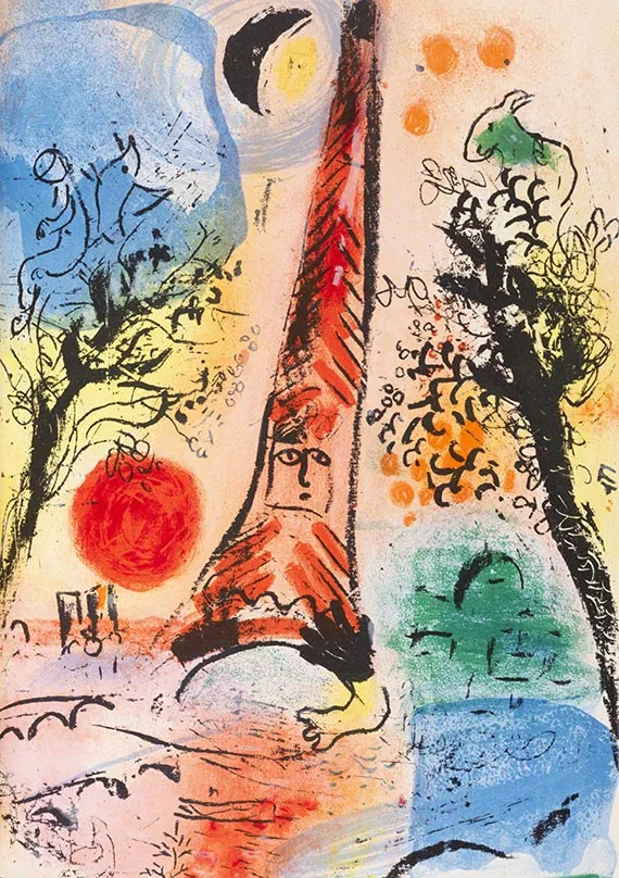 Marc Chagall, Chagall Lithographe. Dl. 1-3