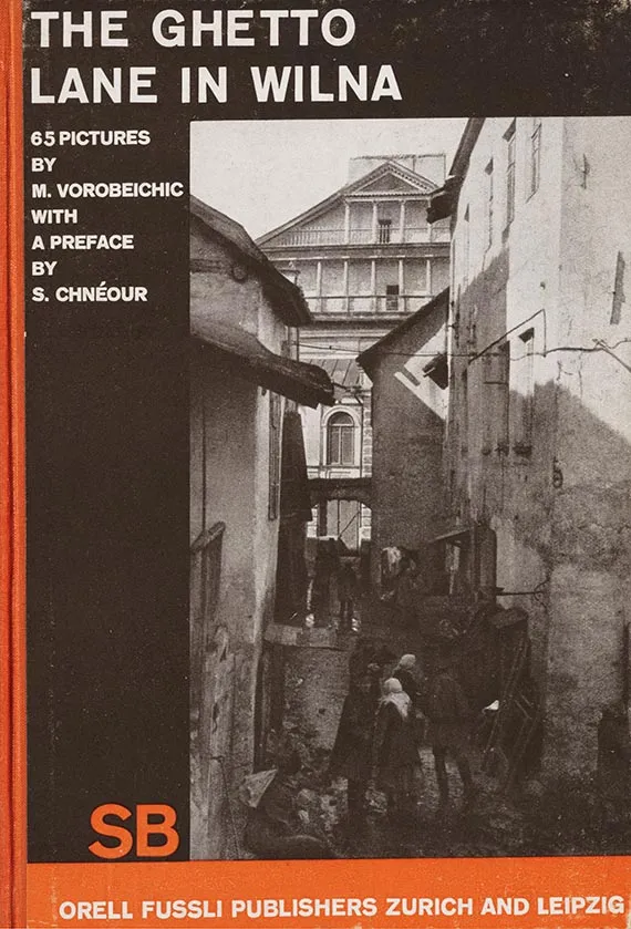 Moses Vorobeichic, Uliczka getta w Wilnie, 1931