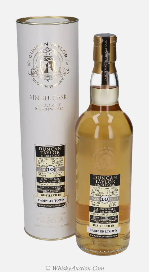 Single Cask 10 let (3.2014 / 4.2024) – Duncan Taylor & Co. Ltd.