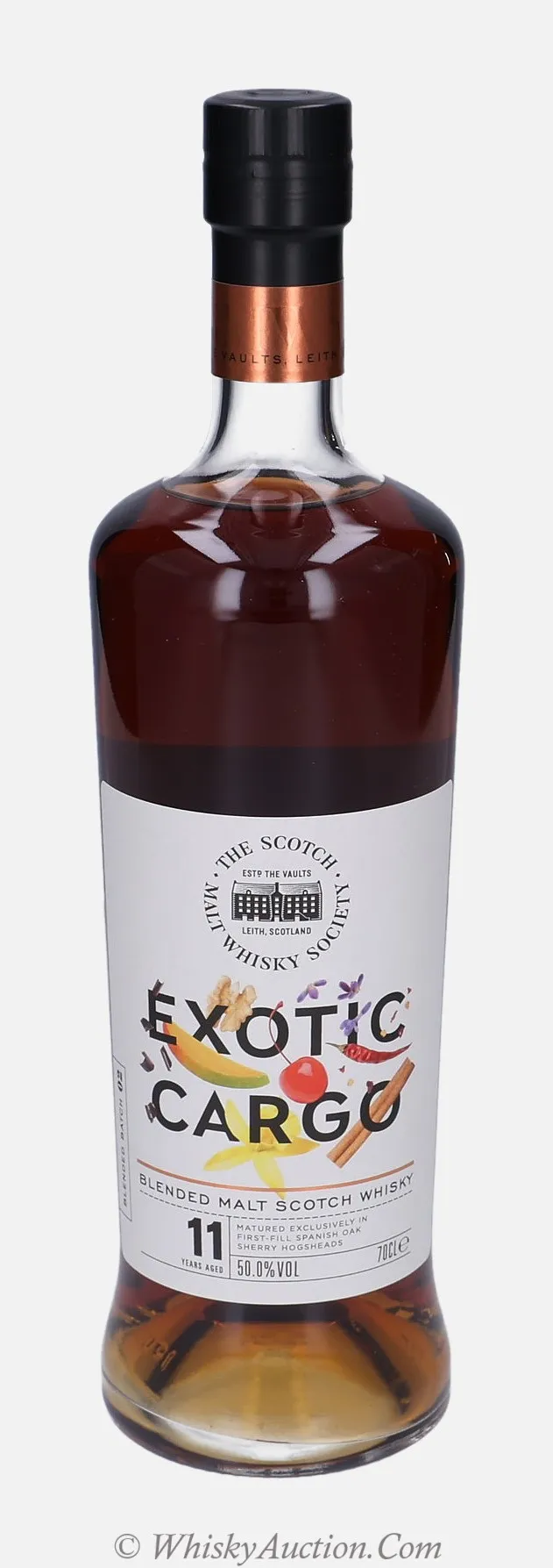 Exotic Cargo 11 ans – The Scotch Malt Whisky Society