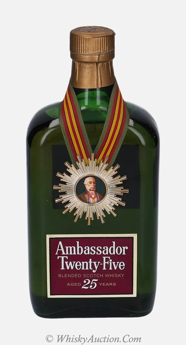 A Deluxe Blend of Premium Scotch Whiskies 25 lat