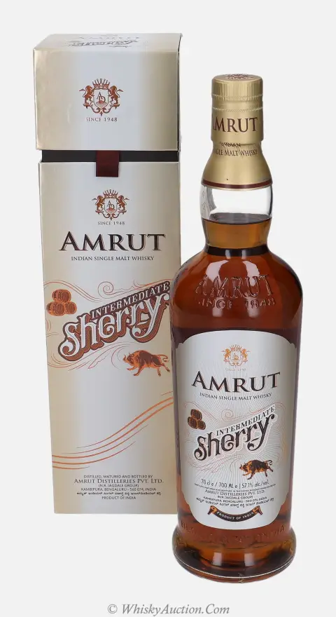 Amrut Intermediate Sherry (duben 2022)