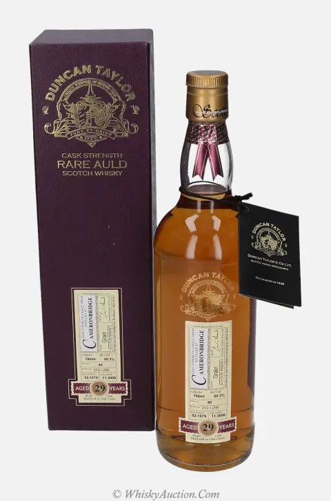 Cameronbridge Rare Auld 29 let (2.1979 / 11.2008) – Duncan Taylor & Co. Ltd.