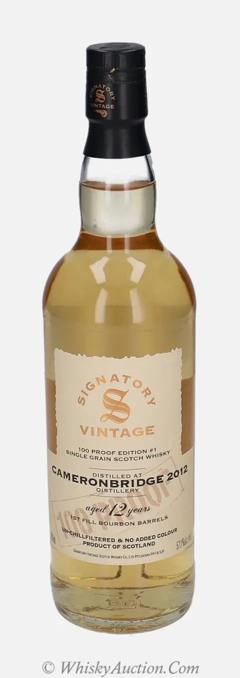 Cameronbridge 100 Proof Edition 12 let (2012 / 14.2.2025) – Signatory Vintage Scotch Whisky Co. Ltd.