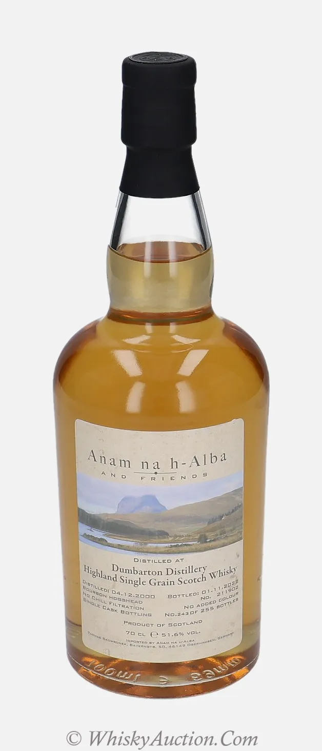 Dumbarton And Friends (4.12.2000 / 1.11.2022) – Anam Na H-Alba