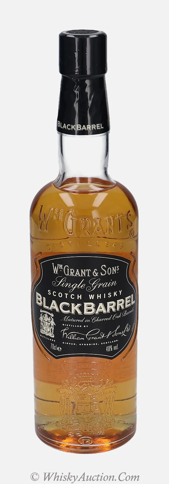 Girvan Black Barrel Single Grain Scotch Whisky 40% 70cl