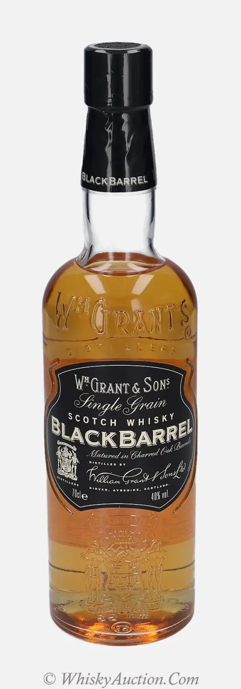 Girvan Black Barrel Single Grain Scotch Whisky 40% 70cl