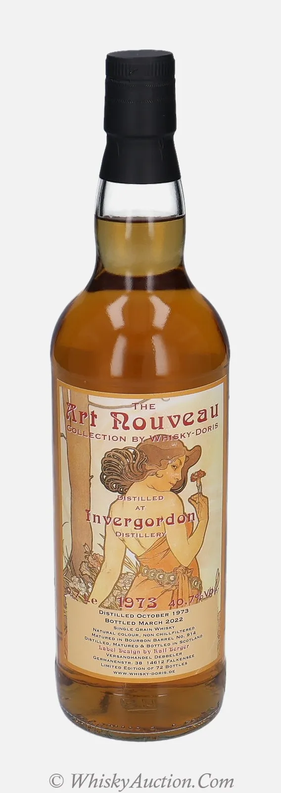 Invergordon The Art Nouveau Collection (October 1973 / March 2022) – Whisky - Doris