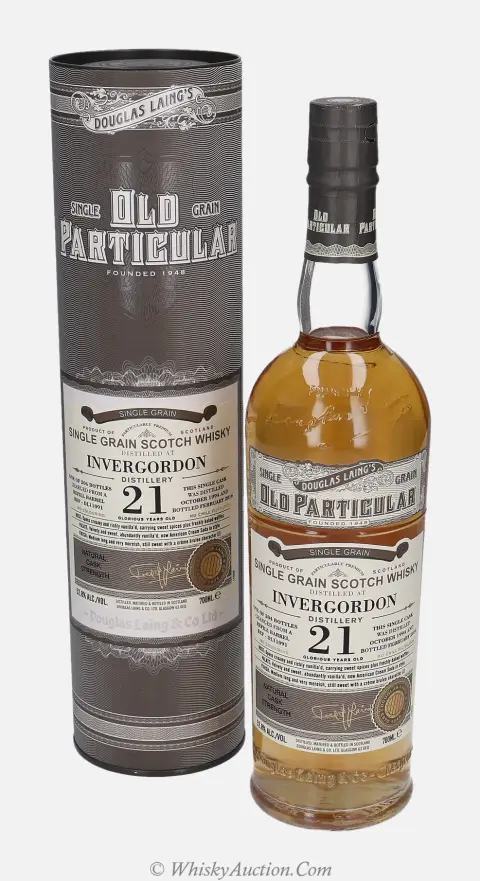 Invergordon Old Particular 21 let (říjen 1994 / únor 2016) – Douglas Laing & Co. Ltd.