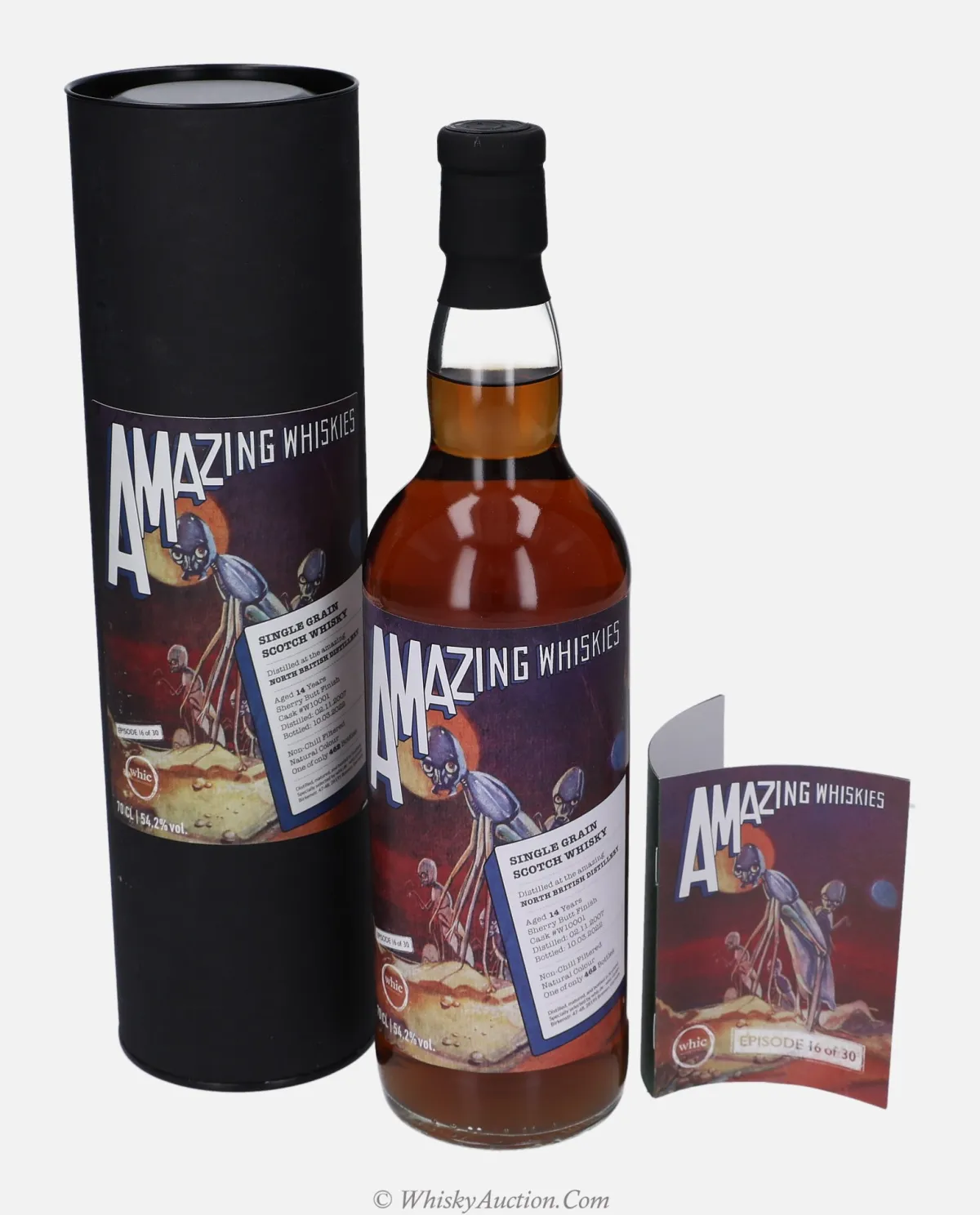 North British Amazing Whiskies 14 jaar (2.11.2007 / 10.3.2022) – whic Whiskycircle